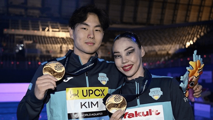 Казахстан завершил этап Кубка мира по артистическому плаванию с тремя медалями