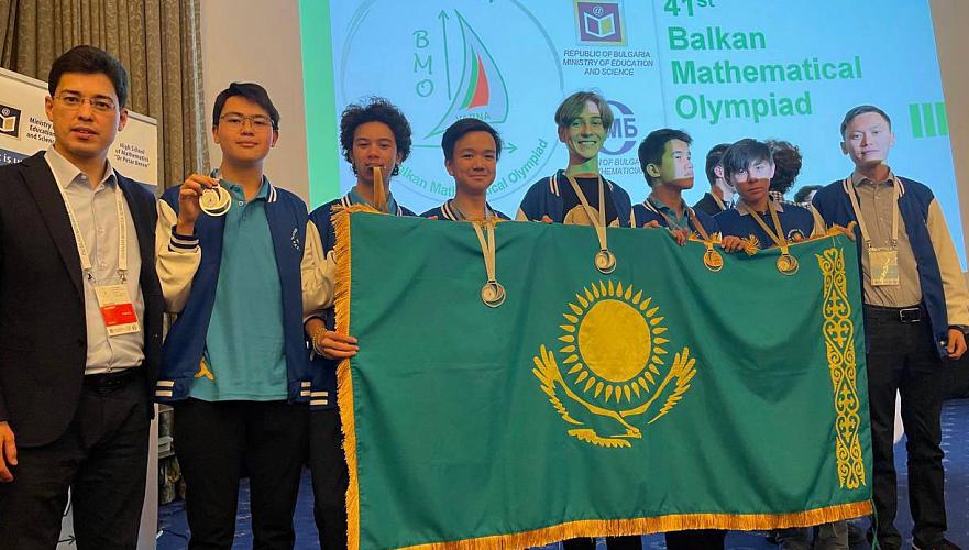 Казахстанские школьники вошли в тройку сильнейших математиков Балканского полуострова 