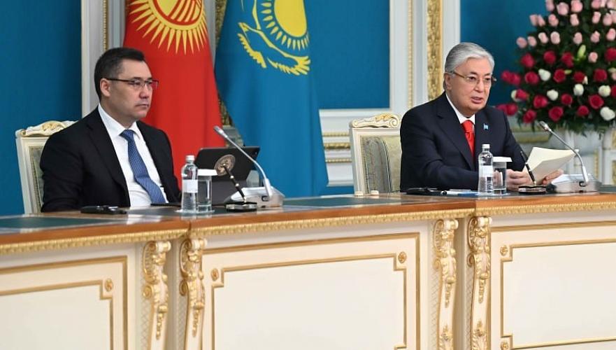 Договор об углублении союзничества с Кыргызстаном открывает новые возможности – Токаев