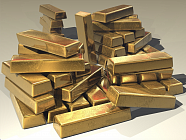 Цена на золото выросла по итогам вечернего межбанковского фиксинга в Лондоне в среду 