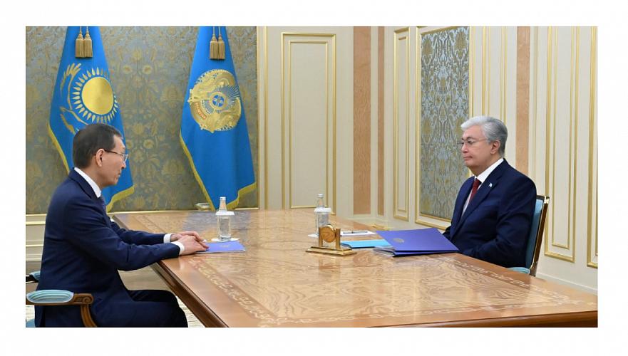 Tokayev received  head of Central Election Commission