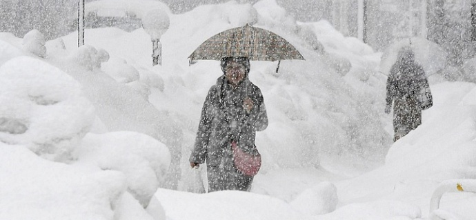 Сильные снегопады ожидаются в ближайшие дни в ряде регионов Казахстана