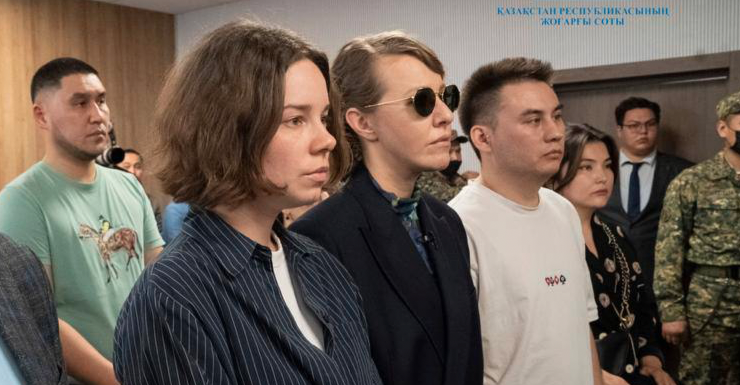 Ministry of Culture did not approve  arrival of Ksenia Sobchak to Bishimbayev trial