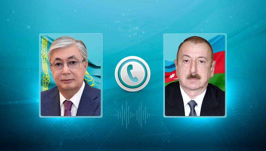 Tokayev congratulated Ilham Aliyev on his victory in presidential elections in Azerbaijan