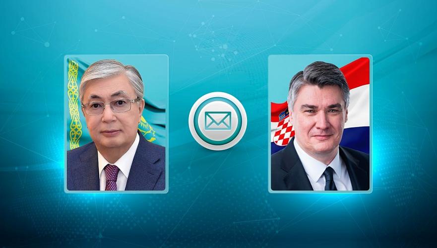 Tokayev congratulated Milanovic on his re-election as President of Croatia