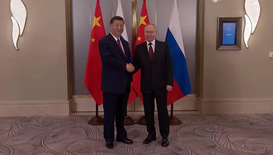Putin and Xi Jinping held talks on sidelines of the SCO summit in Astana  