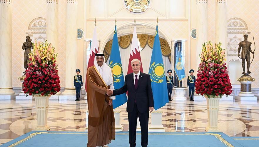 Tokayev met with Emir of Qatar