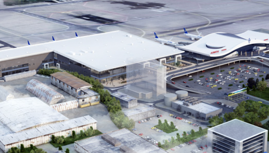 Opening of new terminal in Almaty airport is expected in 2024