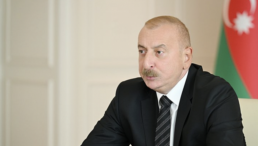 Ilham Aliyev returning from Russia to Azerbaijan