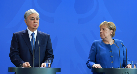 Tokayev and Merkel held talks in Germany