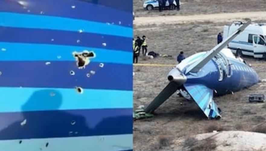 Azerbaijan Airlines voiced “physical and technical interference” as cause of the crash near Aktau