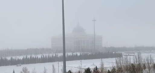Снег ожидается в воскресенье в Нур-Султане, в Алматы и Шымкенте без осадков