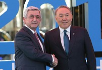 Назарбаев Саргсянды Армения премьері болып тағайындалуымен құттықтады   