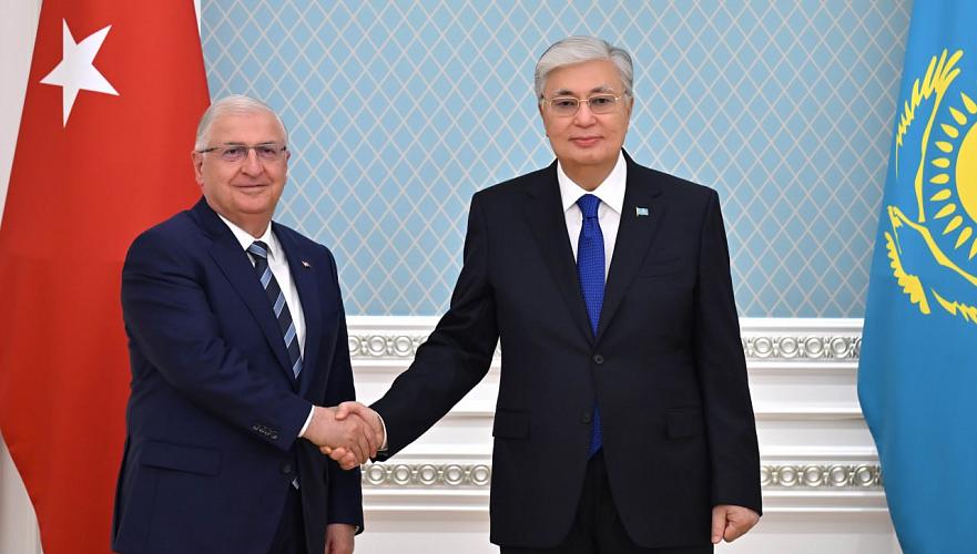 Tokayev received Minister of National Defense of Turkey