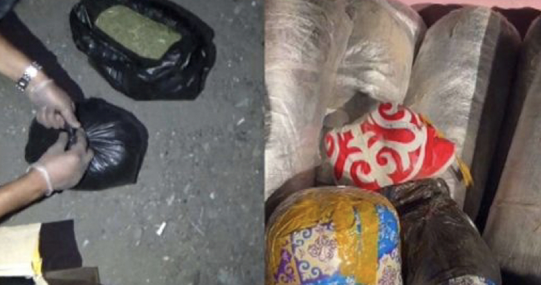 Почти 24 кг гашиша и 200 кг марихуаны нашли на шиномонтажке в Караганде