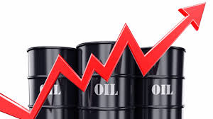    World oil prices up