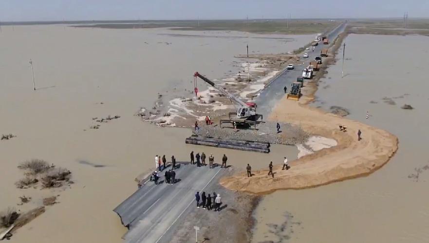 About KZT28.5 billion is needed to repair flood-damaged roads in Kazakhstan