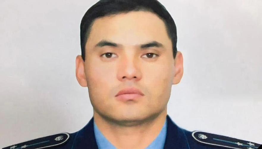 Tokayev awarded  Order of Aibyn, 3rd degree, to  police officer killed in Almaty region