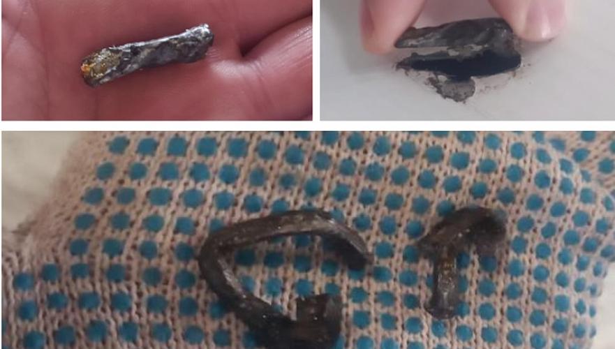 Multiple through-and-through damages by foreign metal objects discovered on AZAL plane