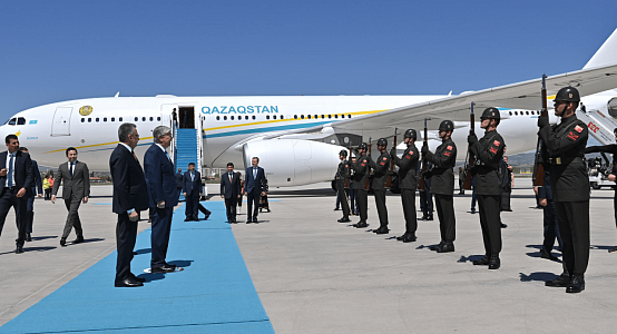 Tokayev began flying on flagship Airbus 330