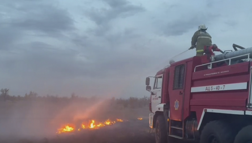 Қостанай облысында дала өрті сөндірілді