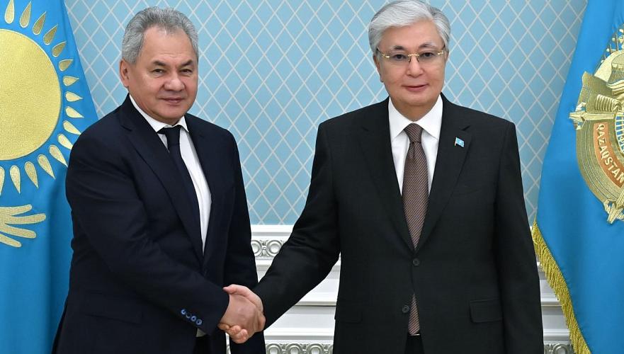 Tokayev received Secretary of Russian Security Council Sergey Shoigu