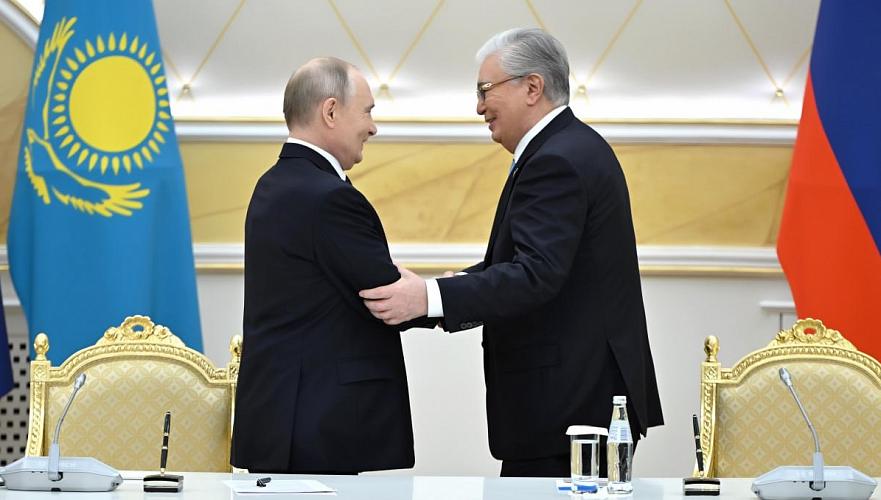 Tokayev called Putin's visit a historic event