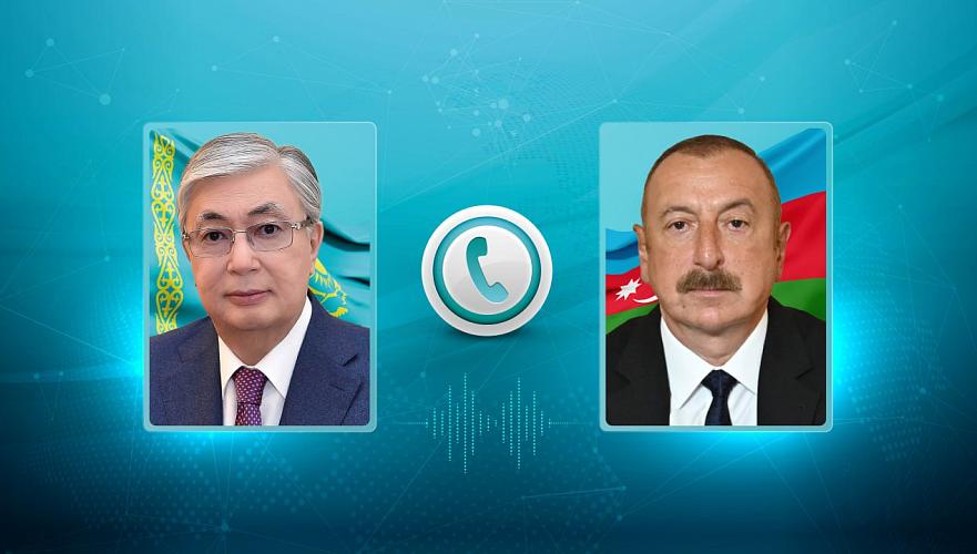 Tokayev conducted phone talk with President of Azerbaijan