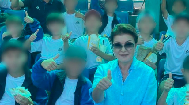 Dariga Nazarbayeva was spotted in Almaty at tournament in memory of her son