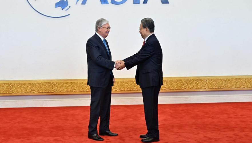 Tokayev arrived in China to participate in the XXIII session of the Boao Asian Forum