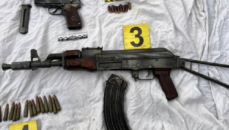 Weapons cache stolen during January 2022 events found in Taldykorgan