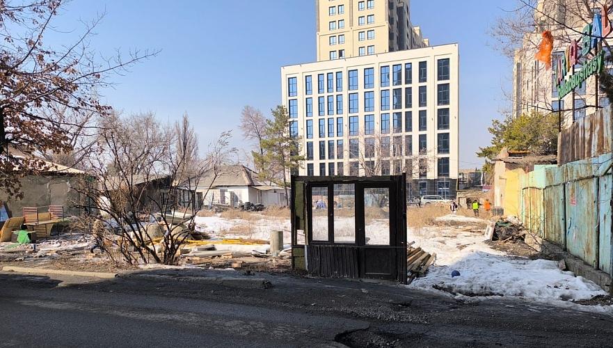 A number of illegal commercial properties demolished in Almaty