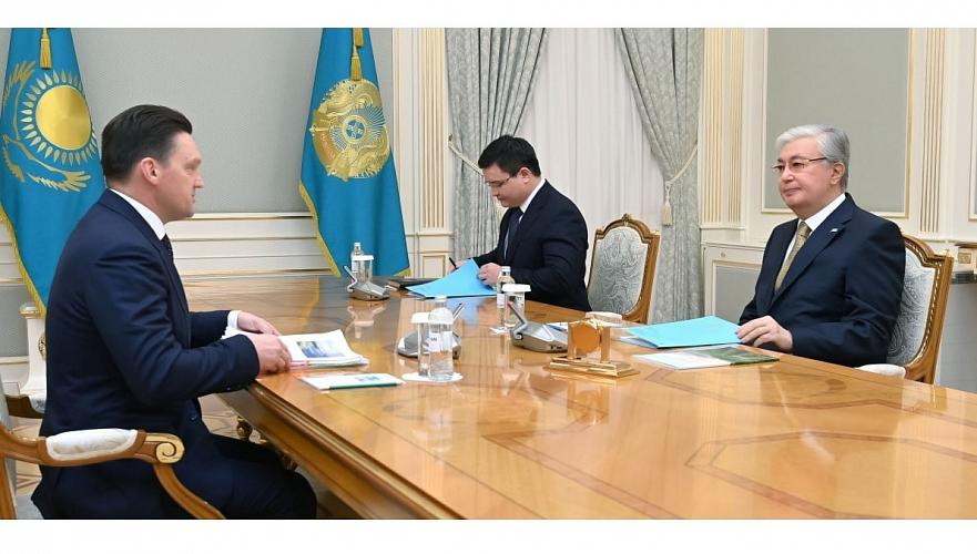 Токаев принял главу Евразийского банка развития