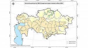 Синоптики пересмотрели прогноз по засухе на июль в Казахстане в сторону роста площади