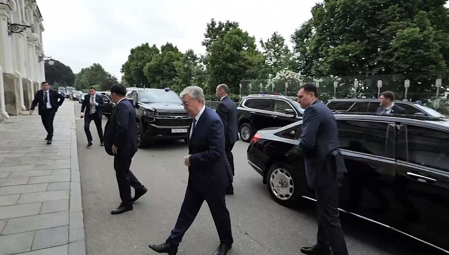Токаев прибыл в Кремль на заседания Высшего Евразийского экономического совета