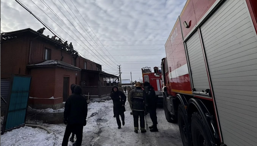 Четверо детей погибли при пожаре в частном доме в Астане 