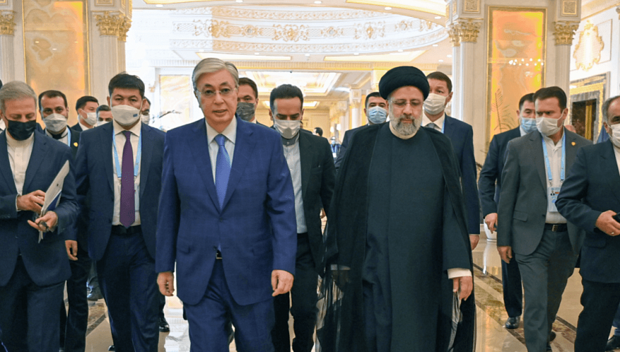 Токаев и президент Ирана договорились обменяться визитами