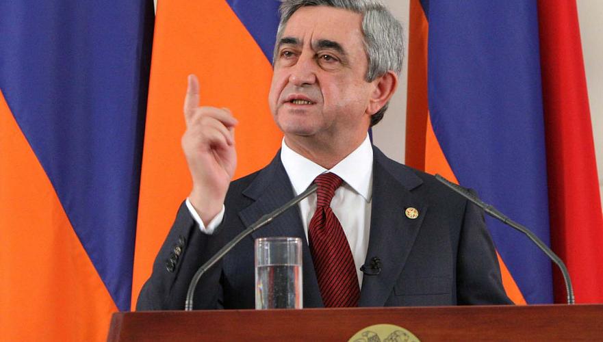 Nazarbayev congratulates Sargsyan on appointment to post of prime minister of Armenia