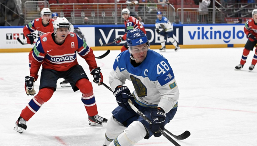 Казахстанские хоккеисты стали лучшими игроками на групповом этапе чемпионата мира