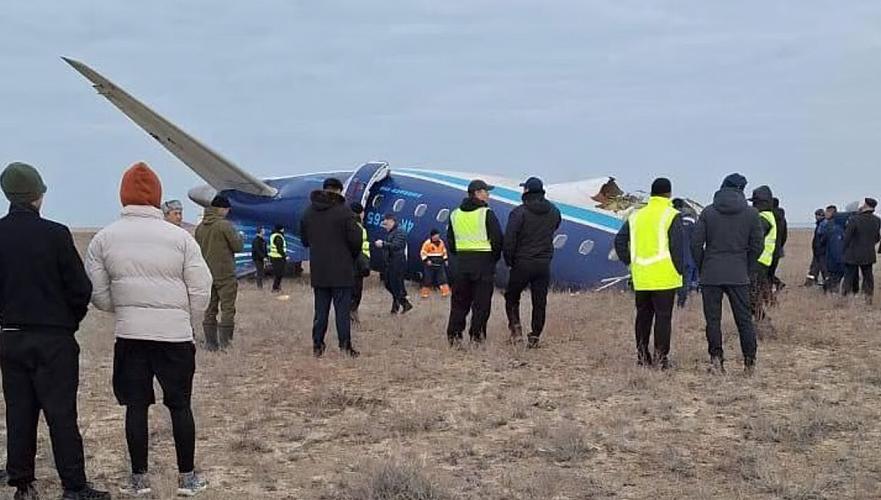 На борту разбившегося близ Актау самолета были граждане Казахстана – СМИ