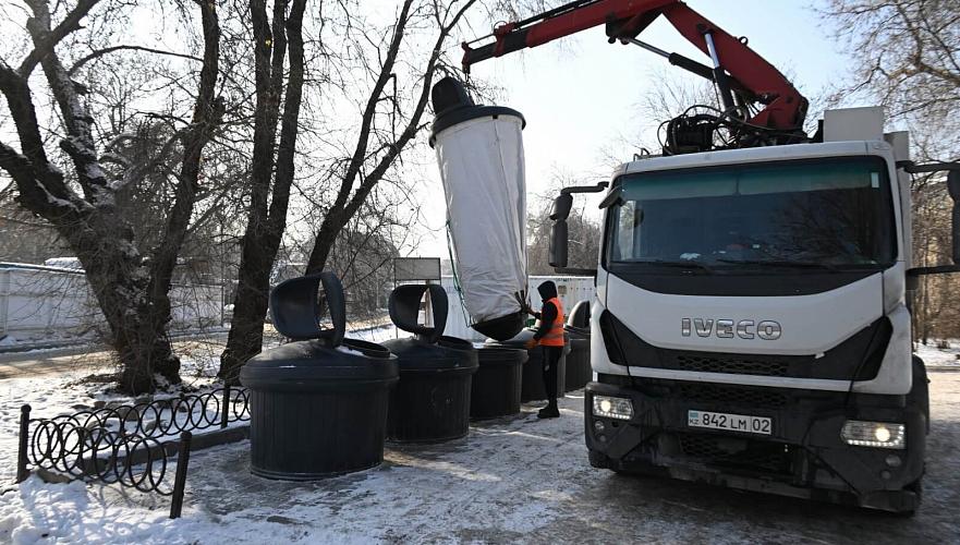 1000 еуроконтейнер мен жаңа контейнерлік алаңдар: Алматыда ҚТҚ шығару инфрақұрылымы қалай жаңғыртылып жатыр   