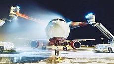 Almaty Airport limits aircraft deicing services