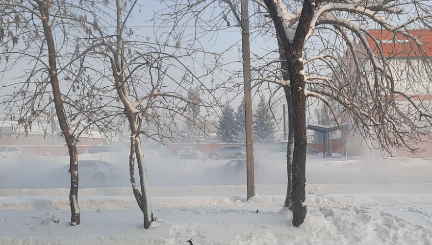 Авария на сетях холодного водоснабжения произошла в Усть-Каменогорске