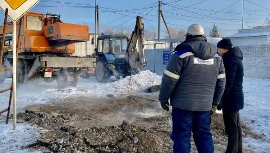 Павлодар частично остался без тепла из-за коммунальной аварии