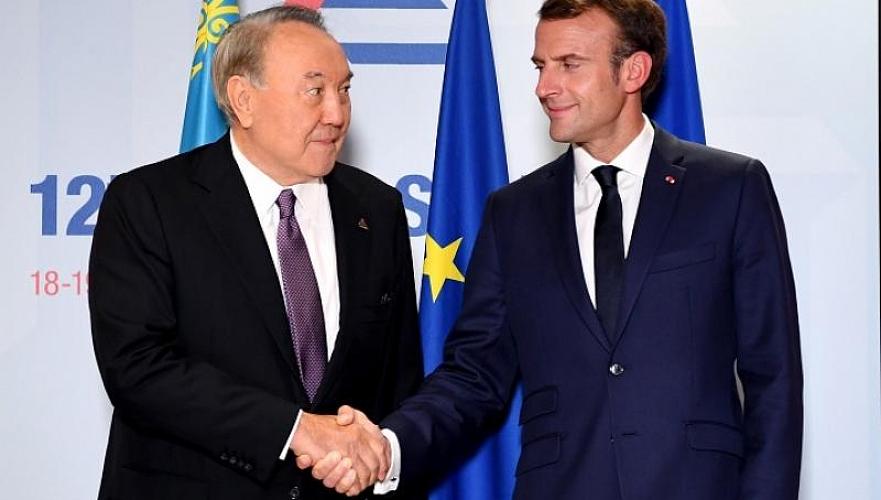 Nazarbayev discussed bilateral cooperation issues with French leader