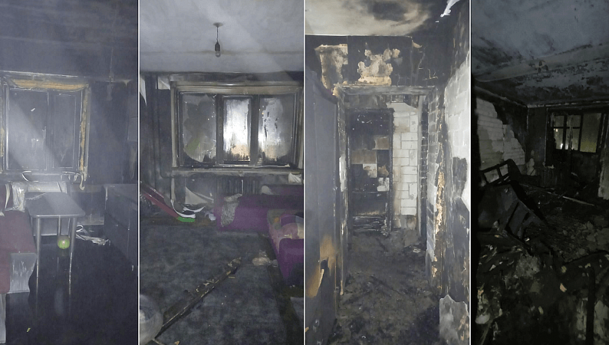 Четверо погибли при пожаре в жилой многоэтажке в Павлодаре, один из них – ребенок