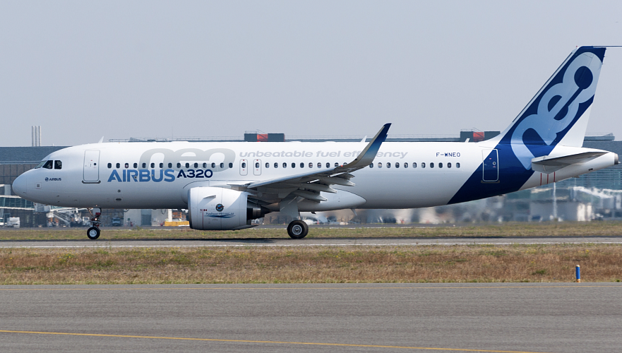 Двумя Airbus А320 NEO пополнился авиапарк Казахстана за полтора месяца – минтранс 