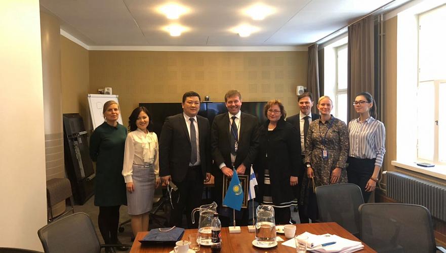 Казахстан и Финляндия укрепляют сотрудничество в транспортной сфере