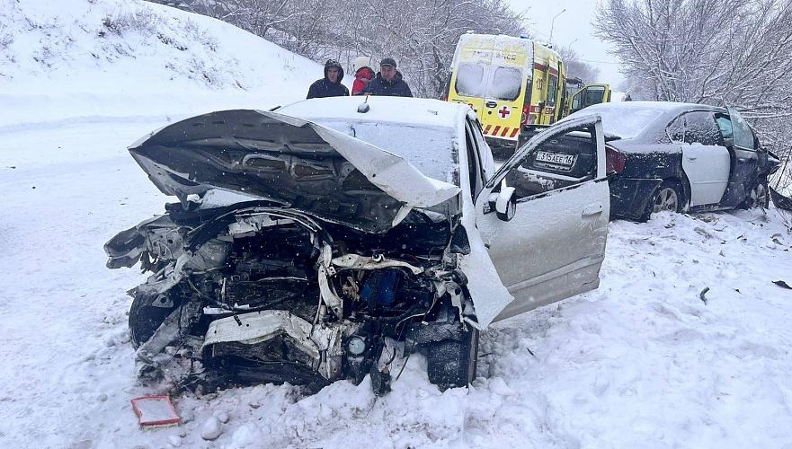 Шесть человек пострадали в результате ДТП в Усть-Каменогорске