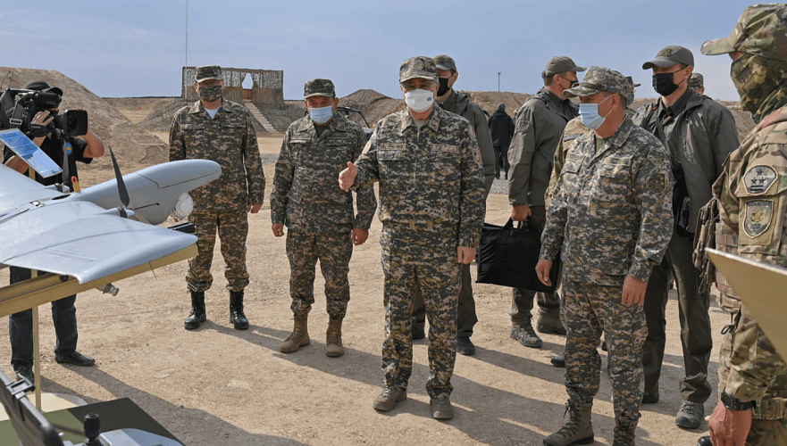 Токаев уверен в эффективности казахстанских войск в реальной боевой обстановке